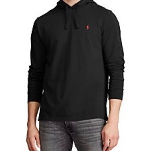 polo ralph lauren cotton mesh hoodie
